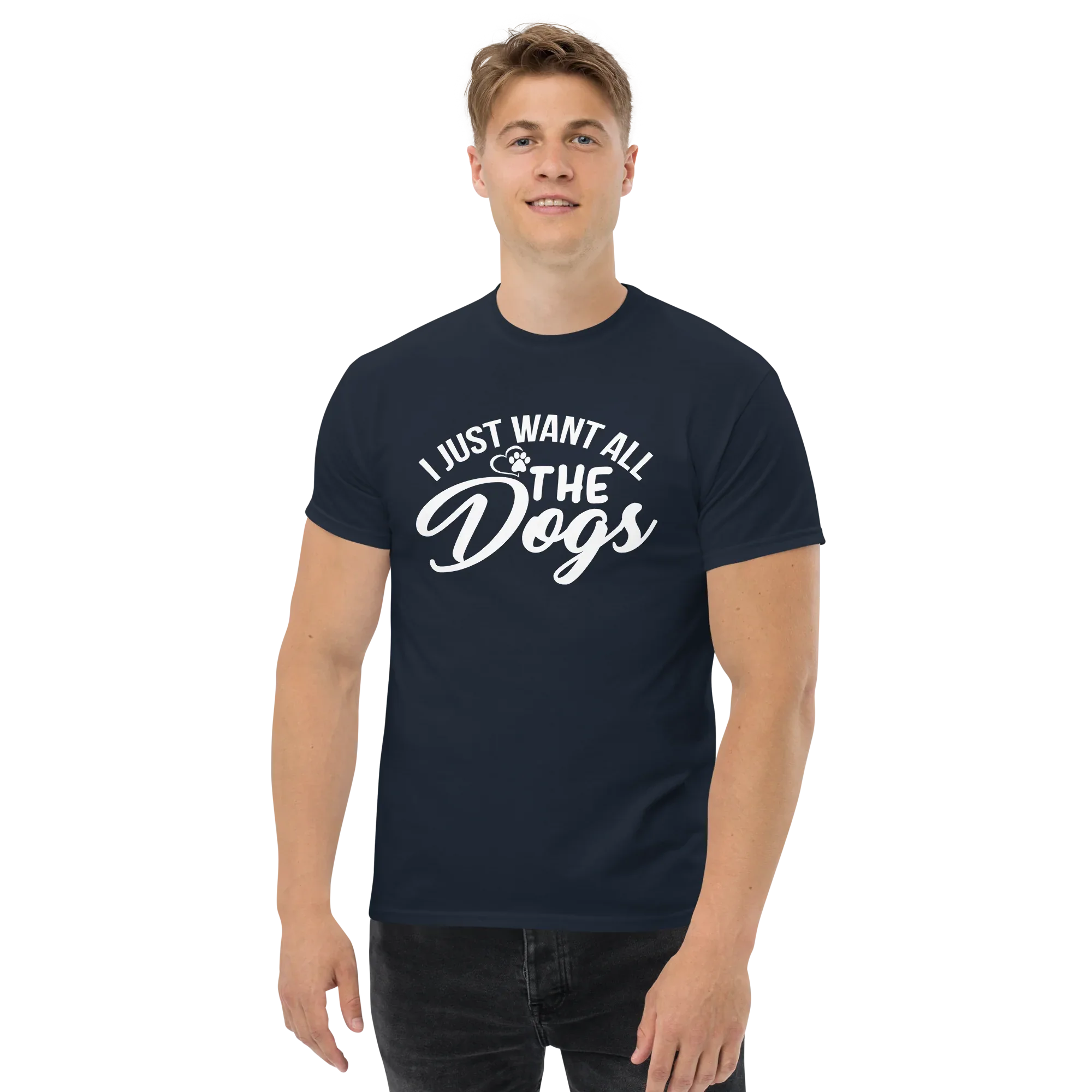 ALL THE DOGS unisex t-shirt - Printoo Shop - - dog, Streetwear look, t-shirt, unisex, Unisex Classic Tee | Gildan 5000