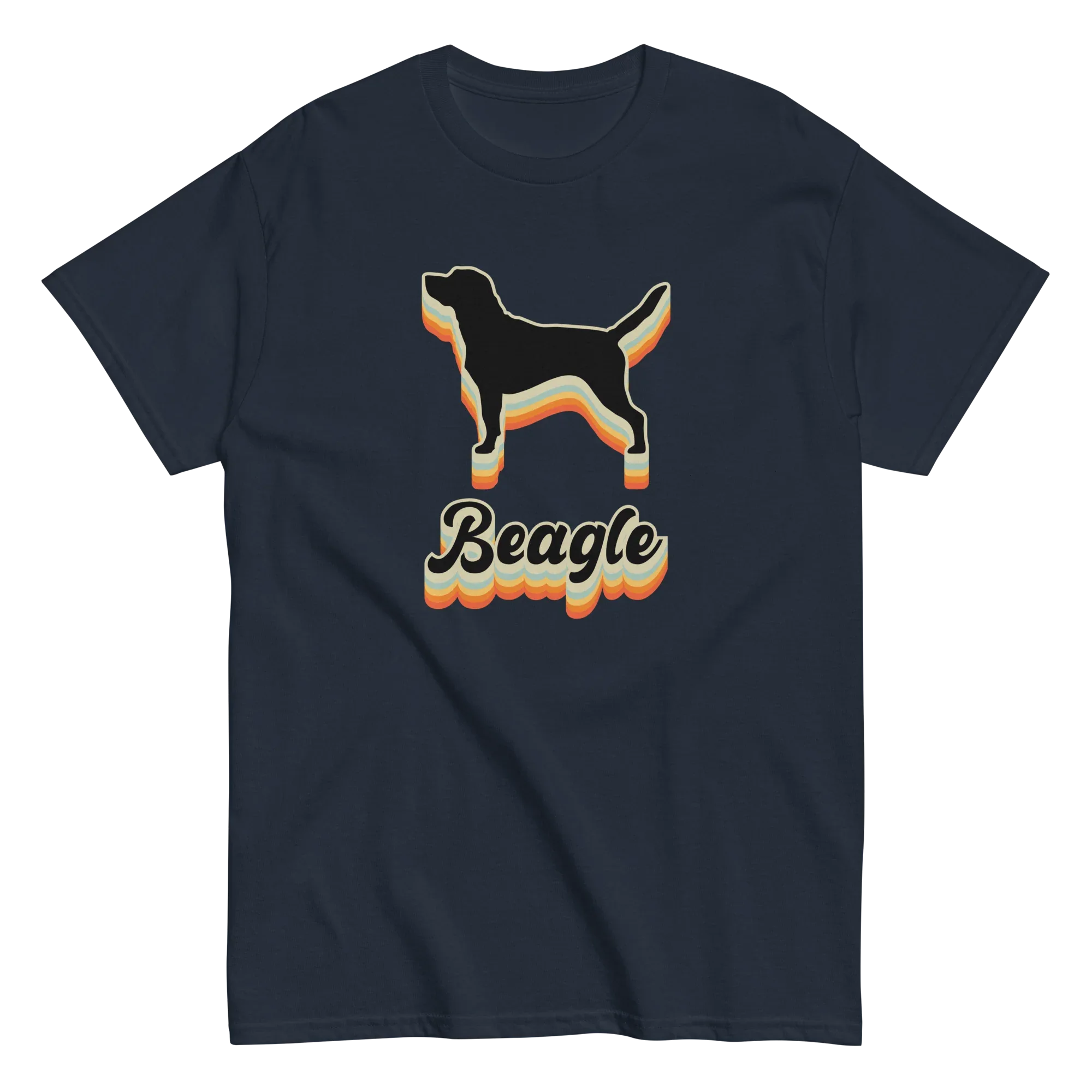 BEAGLE DARK unisex t-shirt - Printoo Shop - - dog, Streetwear look, t-shirt, unisex, Unisex Classic Tee | Gildan 5000
