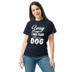 WITH MY DOG unisex t-shirt - - Dogs t-shirt - Printoo Shop