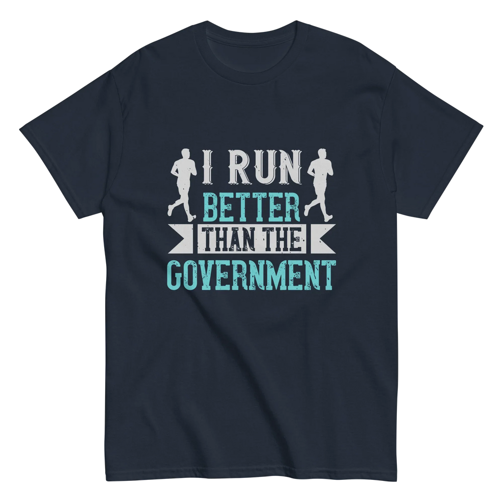 I RUN BETTER unisex t-shirt - - Running t-shirts - Printoo Shop