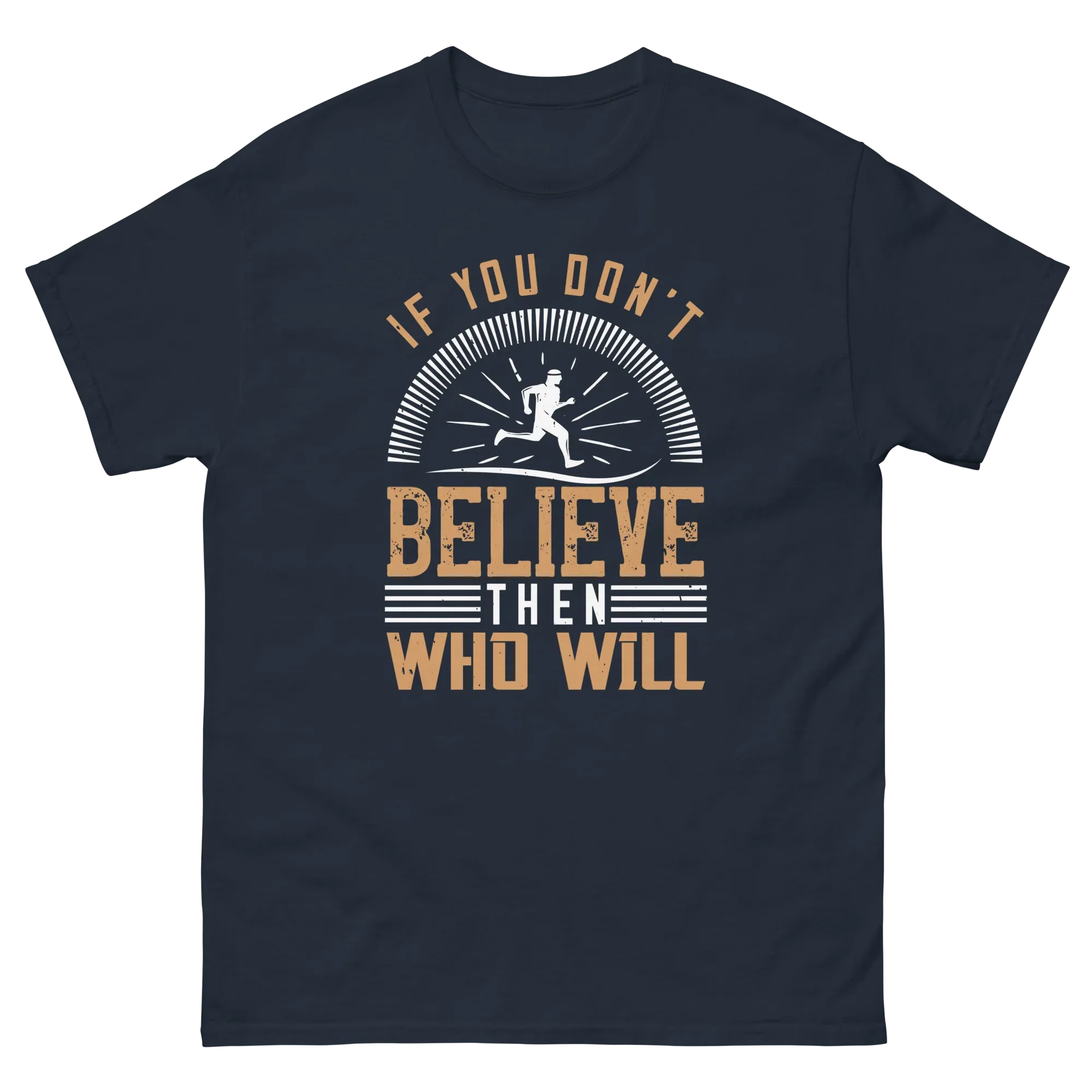BELIEVE IT unisex t-shirt - Printoo Shop - - running, t-shirt, unisex, Unisex Classic Tee | Gildan 5000