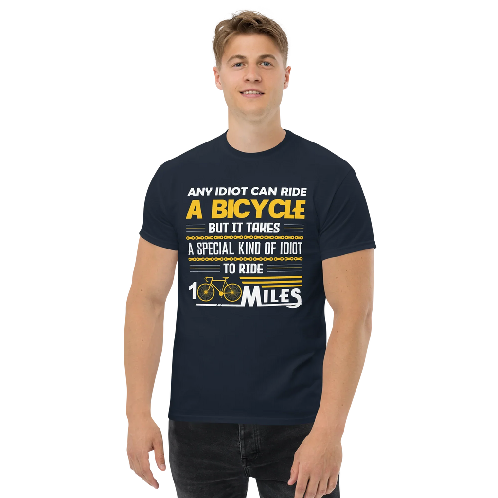 100 MILES unisex t-shirt - Printoo Shop - - bicycle, t-shirt, unisex, Unisex Classic Tee | Gildan 5000