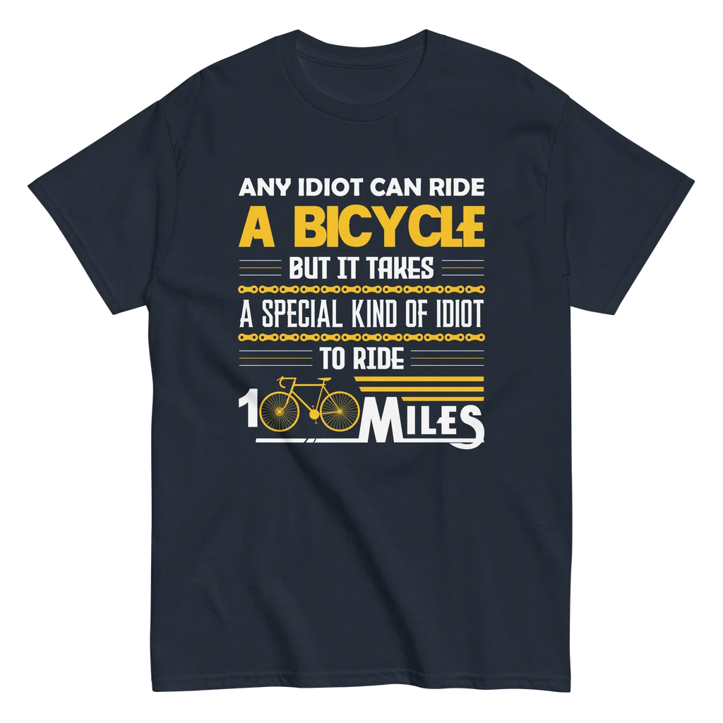 100 MILES unisex t-shirt - Printoo Shop - - bicycle, t-shirt, unisex, Unisex Classic Tee | Gildan 5000