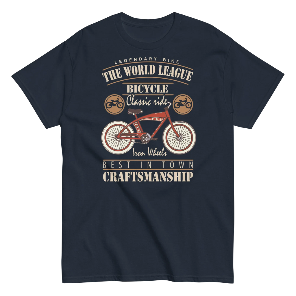 THE WORLD LEAGUE BICYCLE unisex t-shirt - - Bicycle t-shirts - Printoo Shop
