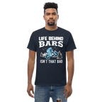 LIFE BEHIND BARS 2 unisex t-shirt - - Bicycle t-shirts - Printoo Shop