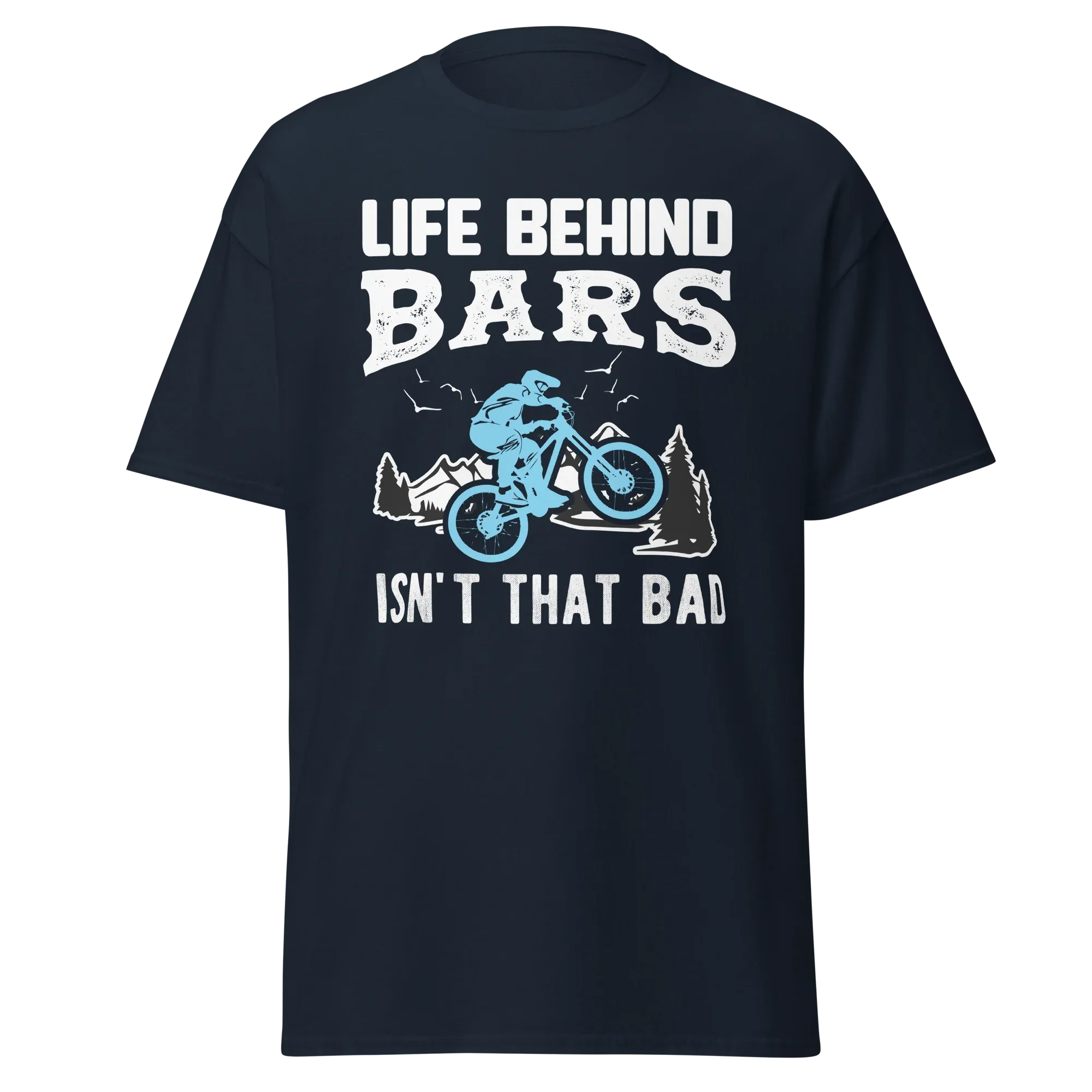 LIFE BEHIND BARS 2 unisex t-shirt - - Bicycle t-shirts - Printoo Shop