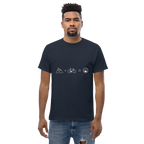 BICYCLE FUN unisex t-shirt - - Bicycle t-shirts - Printoo Shop