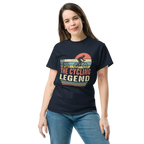 THE CYCLING LEGEND unisex t-shirt - - Bicycle t-shirts - Printoo Shop