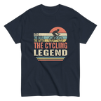 THE CYCLING LEGEND unisex t-shirt - - Bicycle t-shirts - Printoo Shop