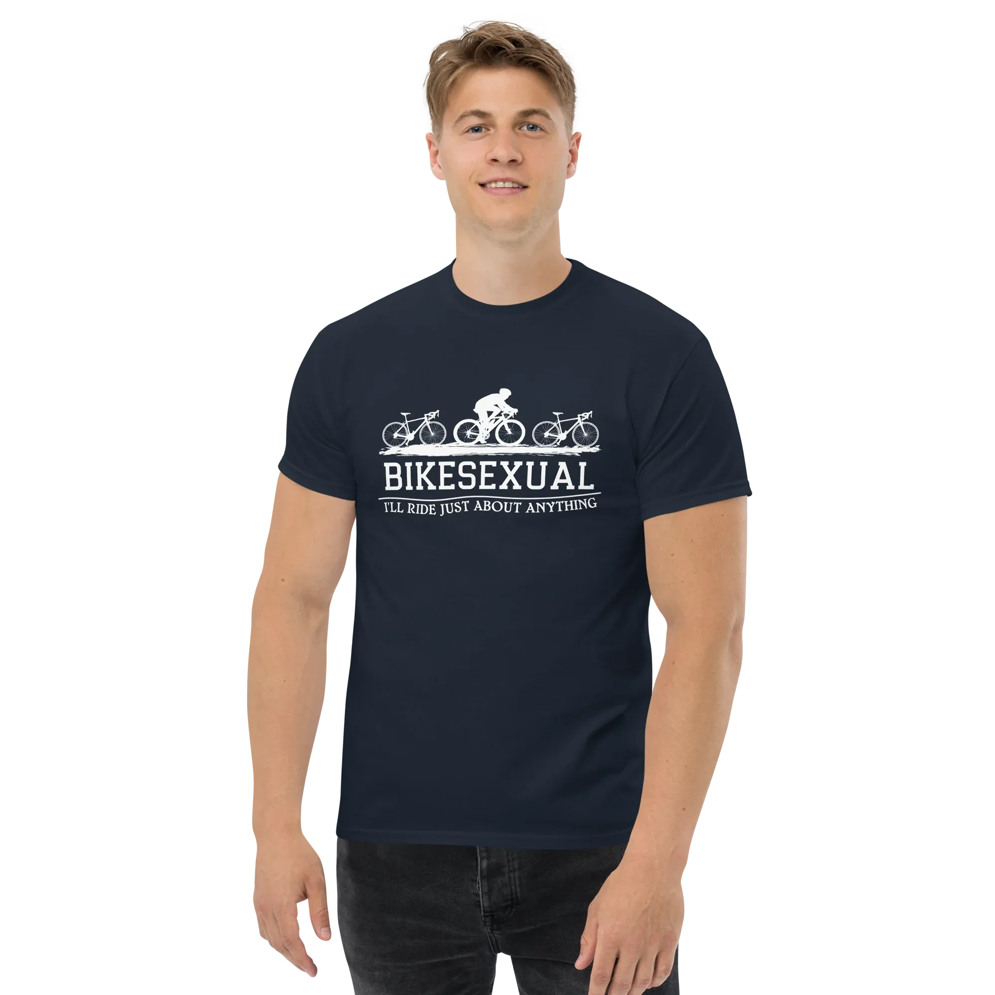 BIKESEXUAL unisex t-shirt - - Bicycle t-shirts - Printoo Shop