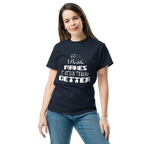 BETTER WITH MUSIC unisex t-shirt - - Music t-shirts - Printoo Shop
