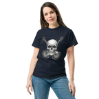 SKULL ROCK CROSS unisex t-shirt - - - Printoo Shop