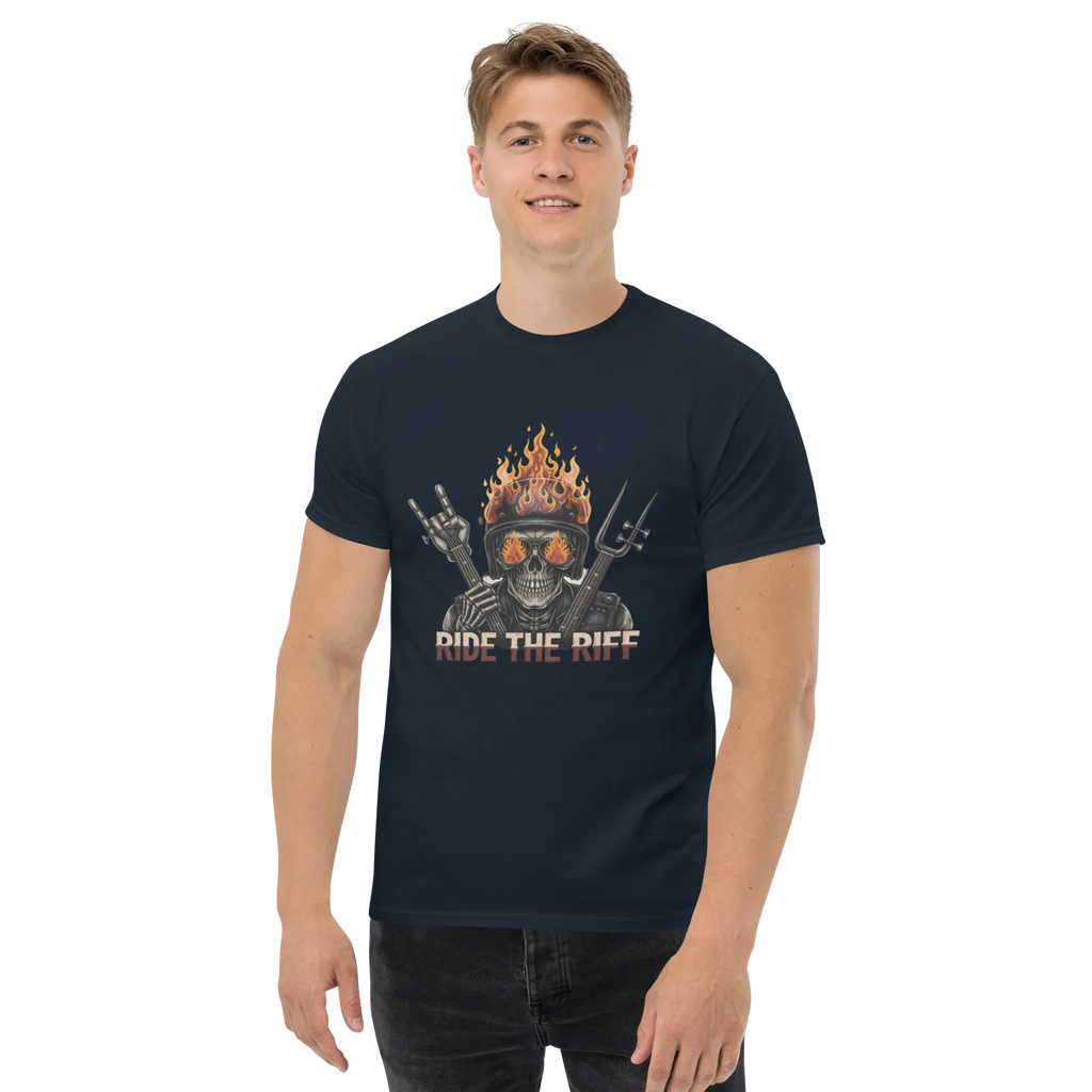 RIDE THE RIFF unisex t-shirt - - - Printoo Shop