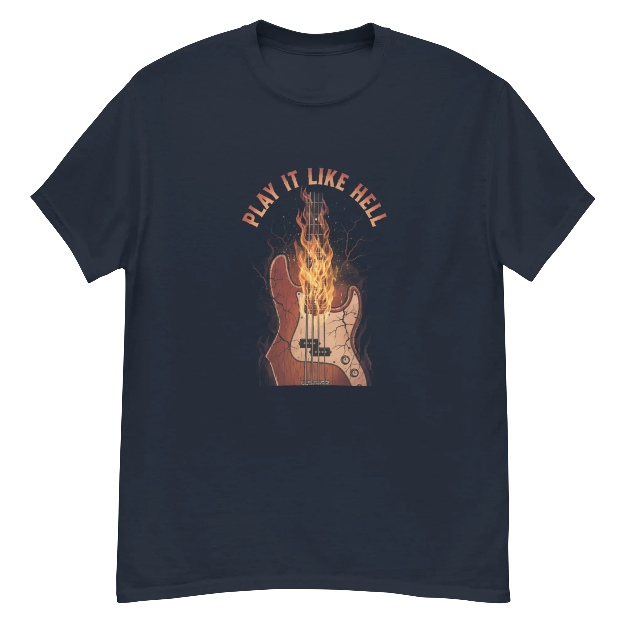 PLAY IT LIKE HELL unisex t-shirt - - - Printoo Shop