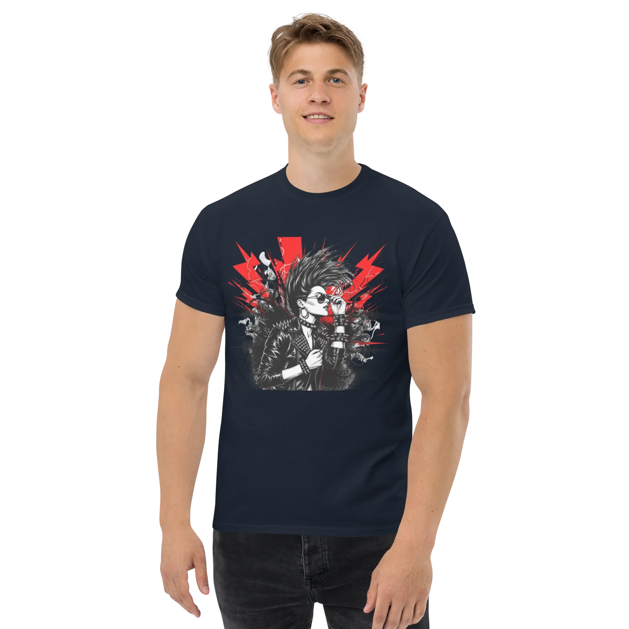 ELECTRIC REBEL unisex t-shirt - - - Printoo Shop