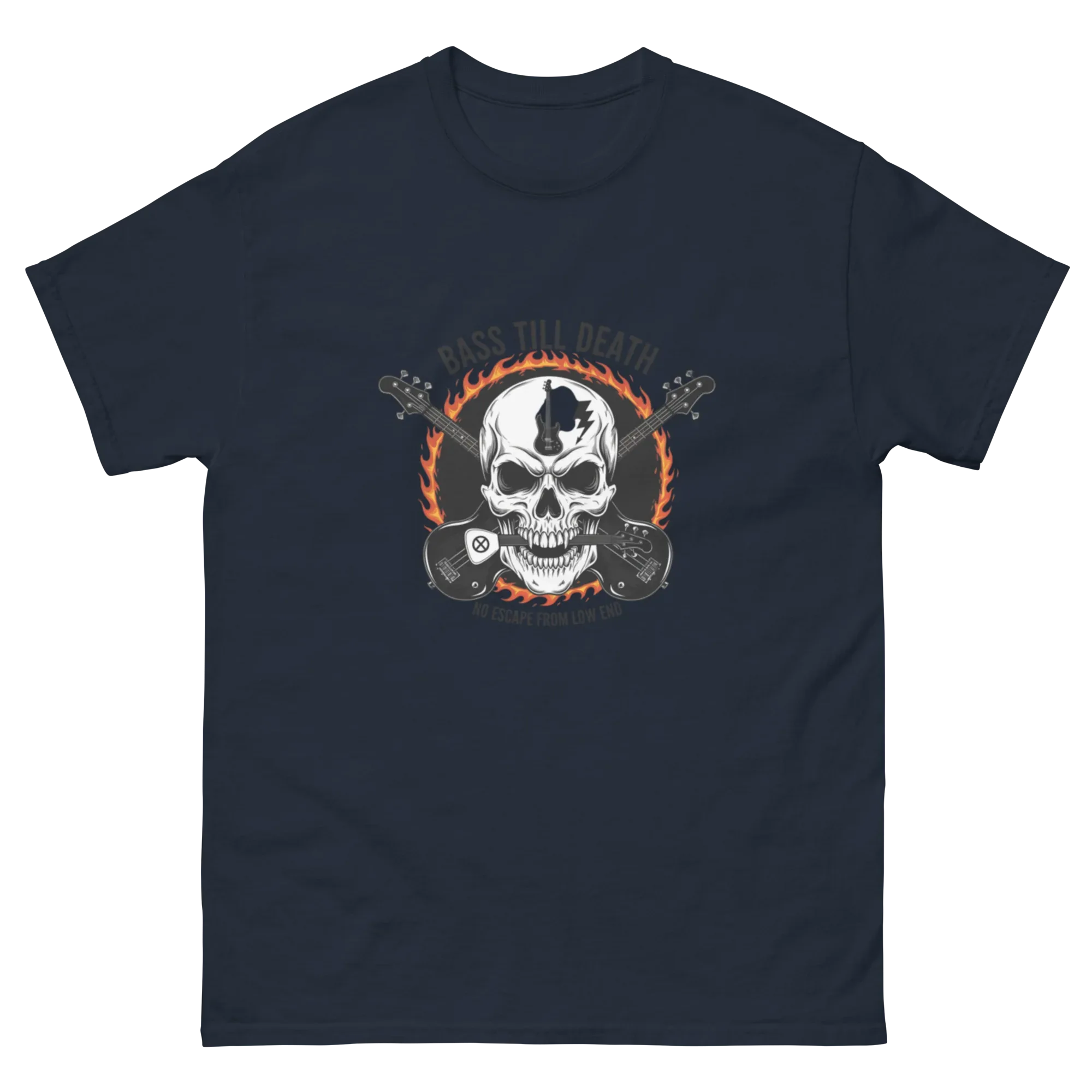 BASS TILL DEATH unisex t-shirt - Printoo Shop - - metalmusic, Music t-shirt, t-shirt, unisex, Unisex Classic Tee | Gildan 5000