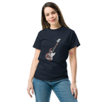 ROSE & GUITAR unisex t-shirt - - - Printoo Shop