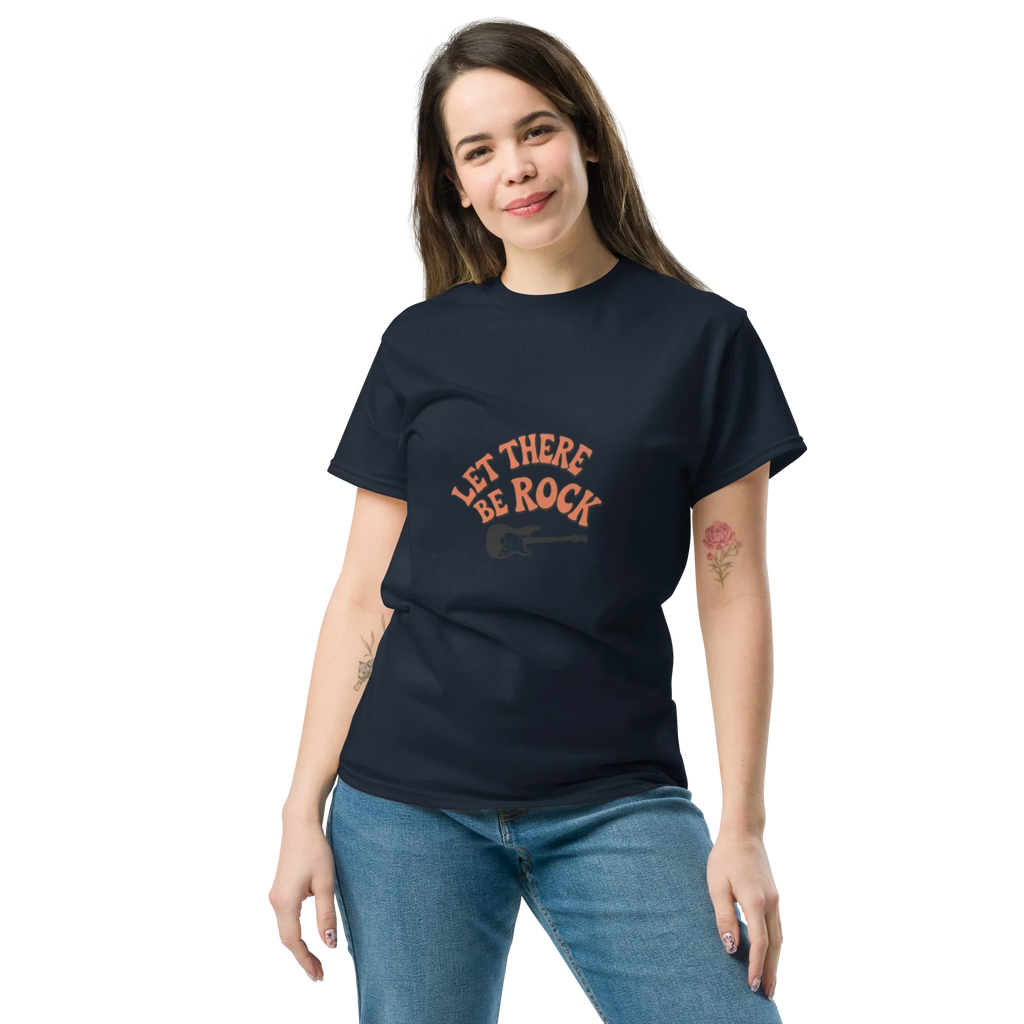 LET THERE BE ROCK ANTHEM TEE unisex t-shirt - - - Printoo Shop