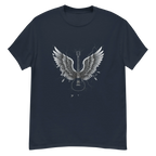 ANGEL WINGS unisex t-shirt - Printoo Shop - - metalmusic, Music t-shirt, t-shirt, unisex, Unisex Classic Tee | Gildan 5000