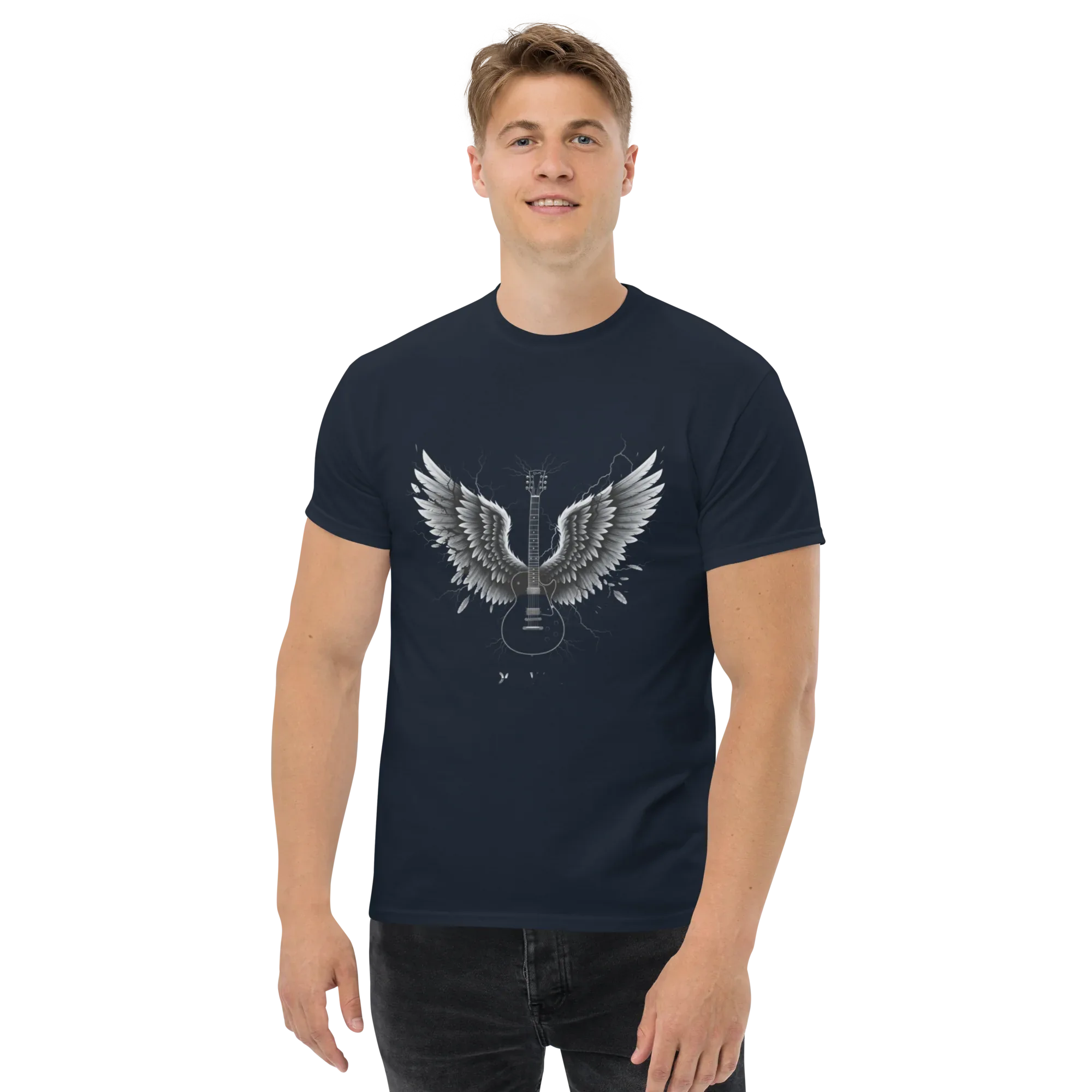 ANGEL WINGS unisex t-shirt - Printoo Shop - - metalmusic, Music t-shirt, t-shirt, unisex, Unisex Classic Tee | Gildan 5000