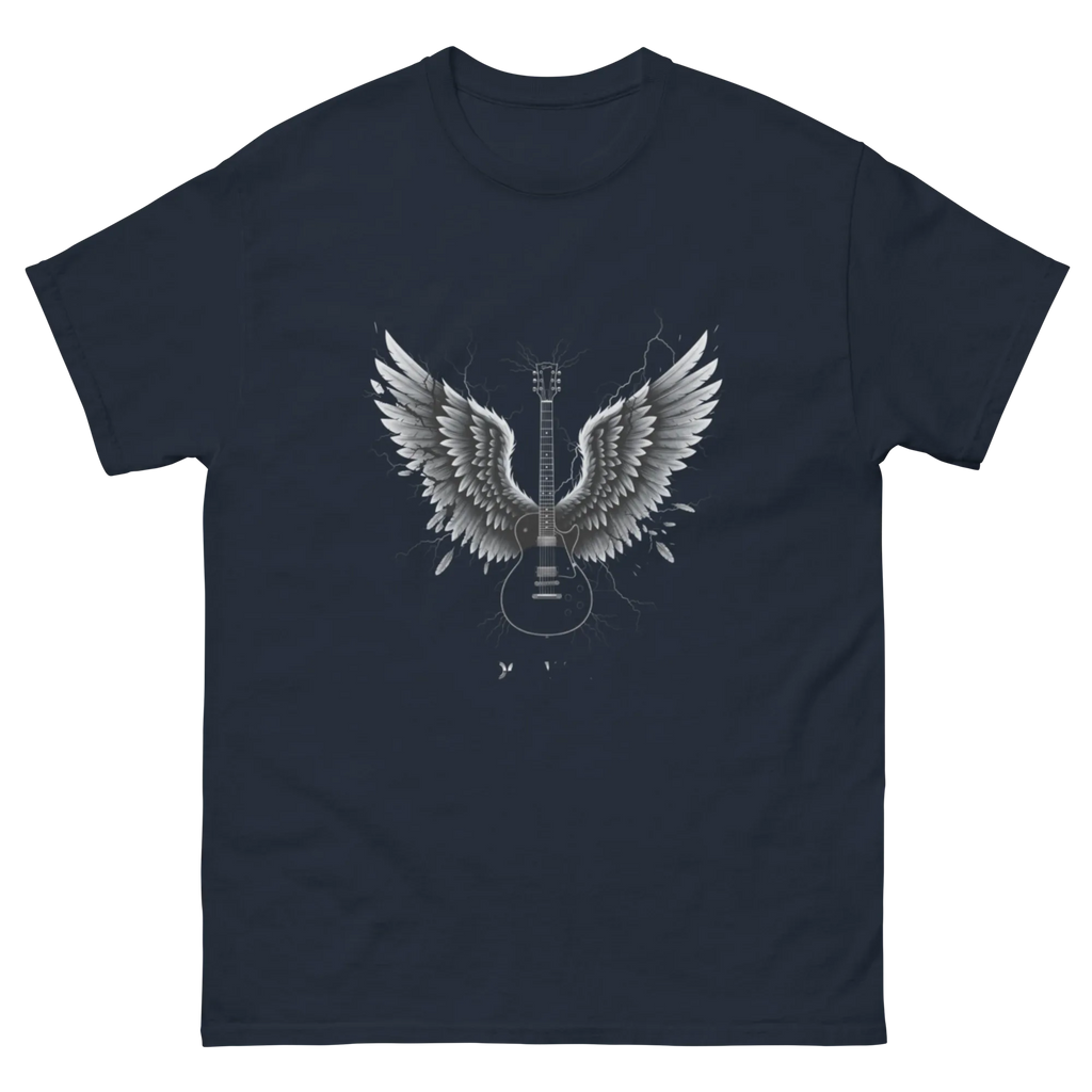 ANGEL WINGS unisex t-shirt - Printoo Shop - - metalmusic, Music t-shirt, t-shirt, unisex, Unisex Classic Tee | Gildan 5000