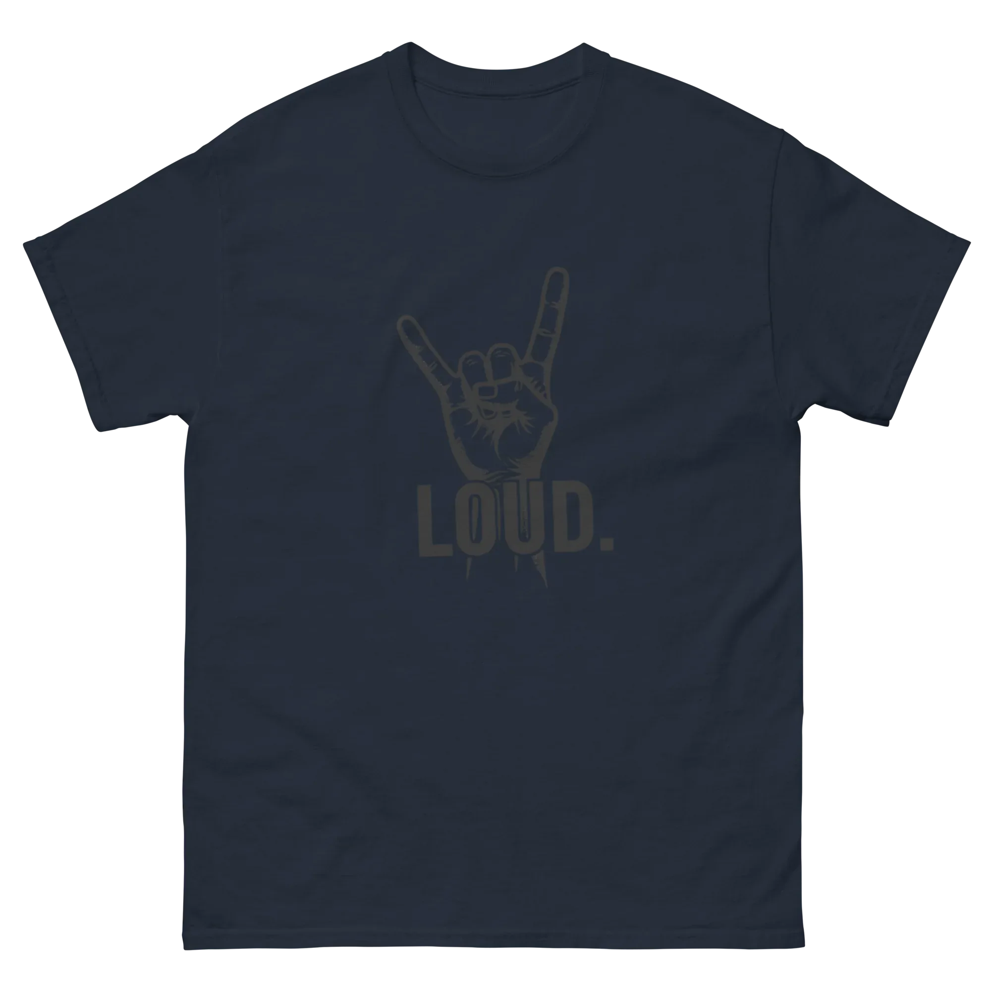 LOUD ROCK HAND unisex t-shirt - Printoo Shop - - metalmusic, Music t-shirt, t-shirt, unisex, Unisex Classic Tee | Gildan 5000