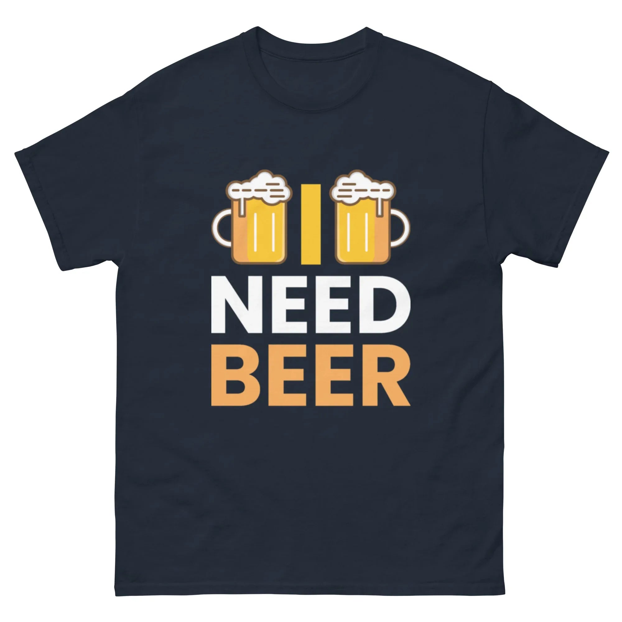 NEED BEER unisex t-shirt - Printoo Shop - - Alcohol, beer, t-shirt, unisex, Unisex Classic Tee | Gildan 5000