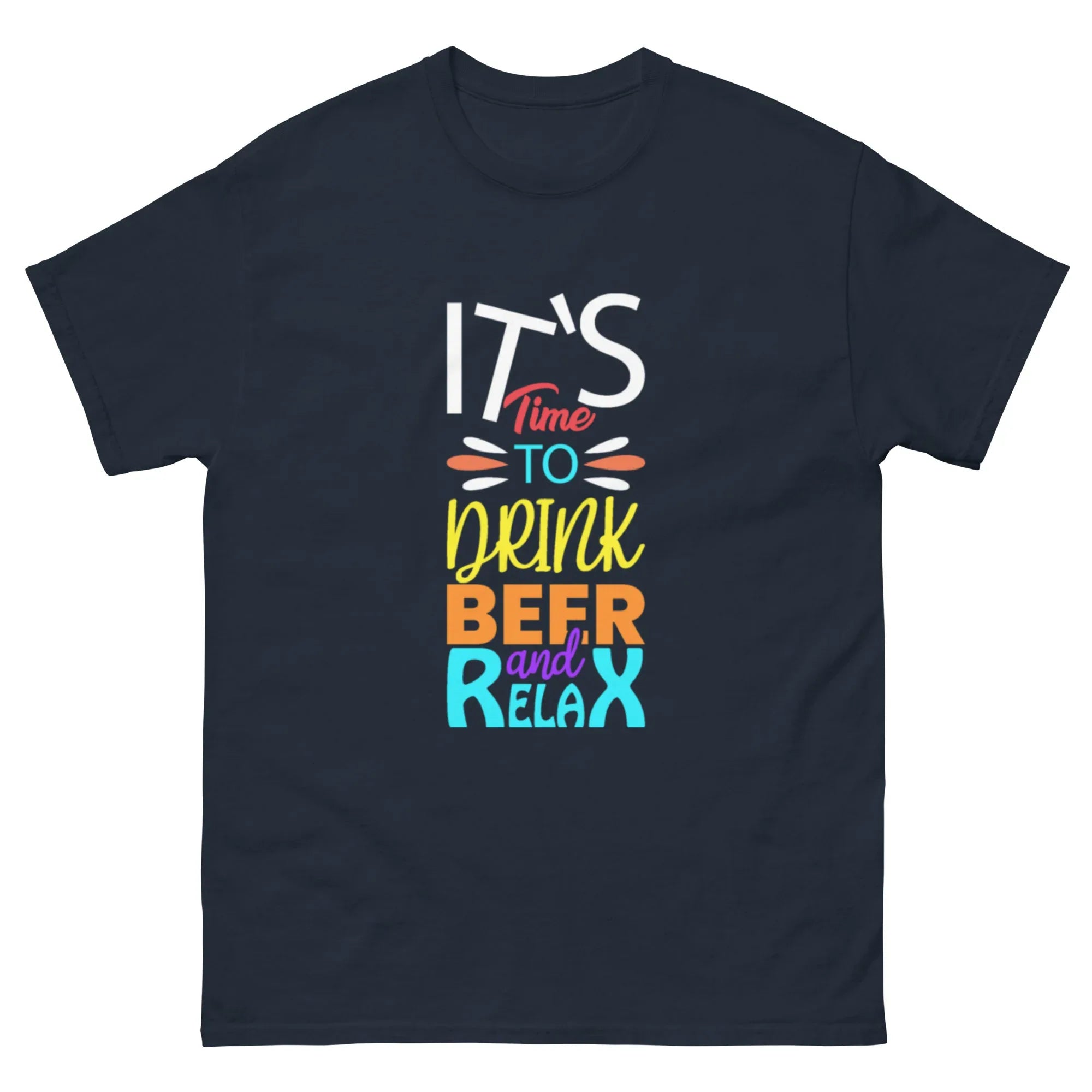 BEER TIME RELAX unisex t-shirt - Printoo Shop - - Alcohol, beer, t-shirt, unisex, Unisex Classic Tee | Gildan 5000