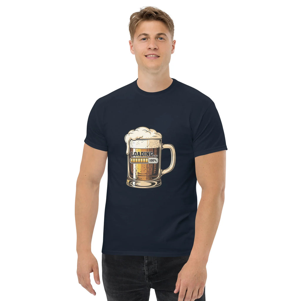 BEER LOADING unisex t-shirt - Printoo Shop - - beer, t-shirt, unisex, Unisex Classic Tee | Gildan 5000