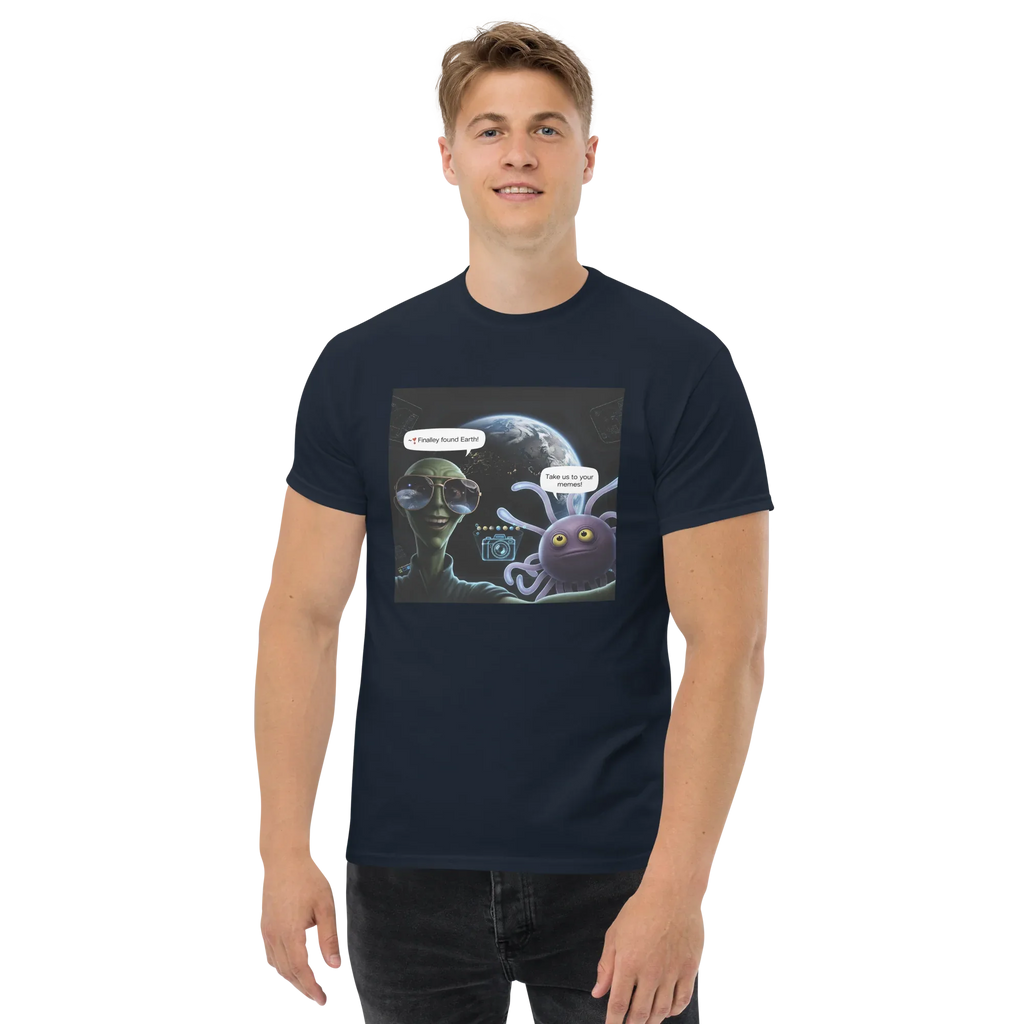 FINALLY FOUND EARTH unisex t-shirt - - - Printoo Shop