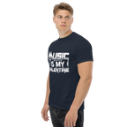 MUSIC IS MY VALENTINE unisex classic tee - - Music t-shirts - Printoo Shop