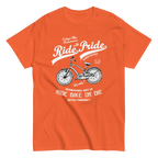 RIDE PRIDE unisex t-shirt - - Bicycle t-shirts - Printoo Shop