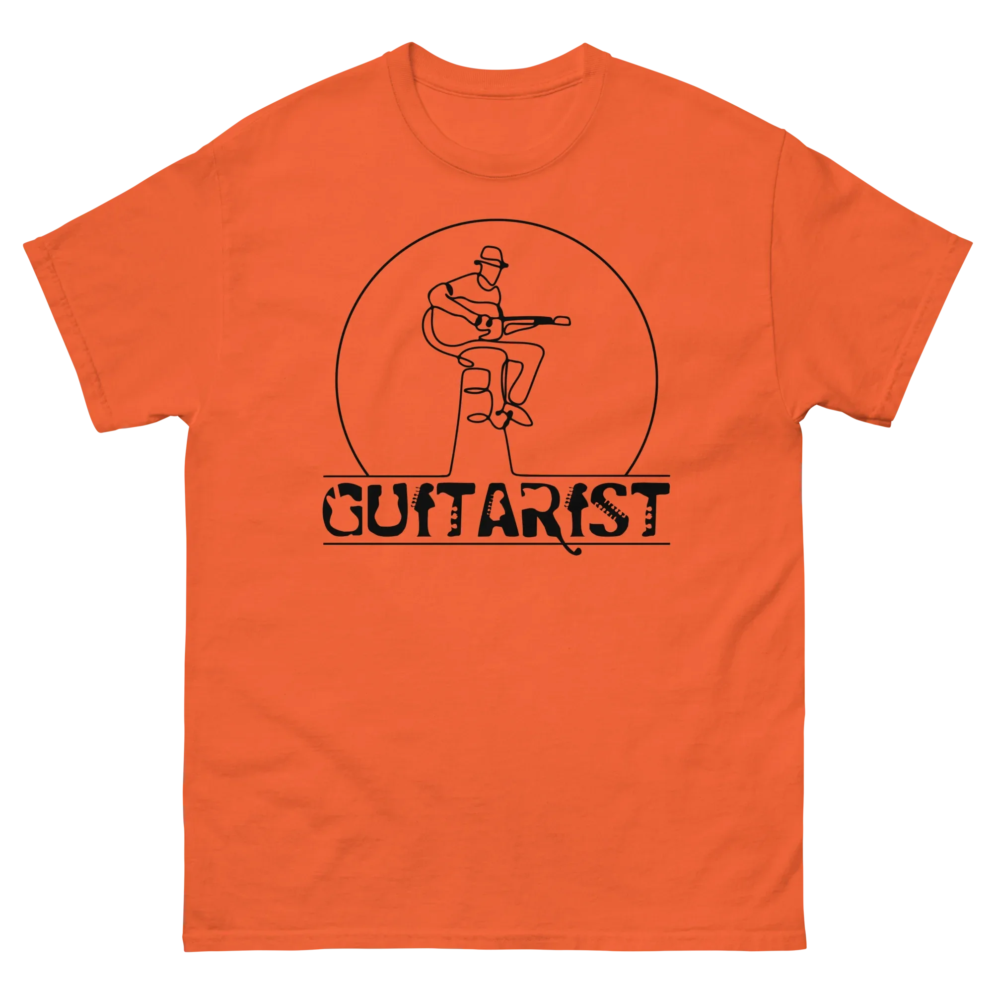 GUITARIST unisex t-shirt - - Music t-shirts - Printoo Shop
