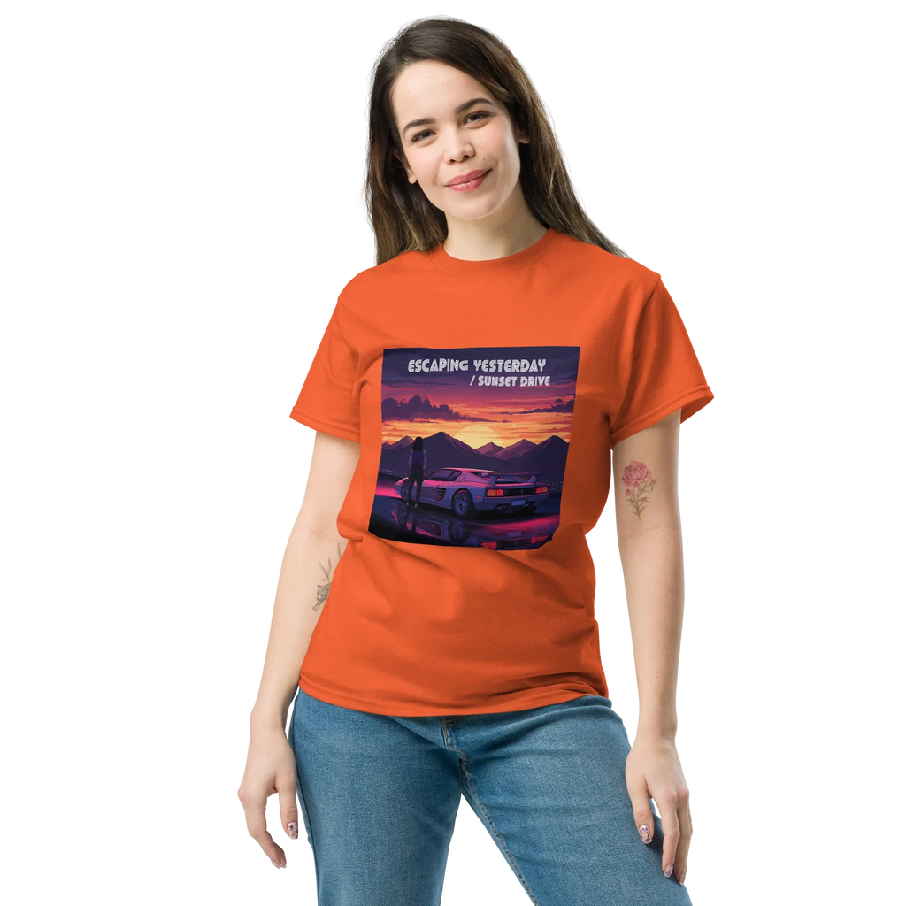 ESCAPING YESTERDAY unisex t-shirt - - - Printoo Shop