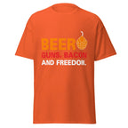 BEER GUNS BACON AND FREEDOM unisex t-shirt - - - Printoo Shop