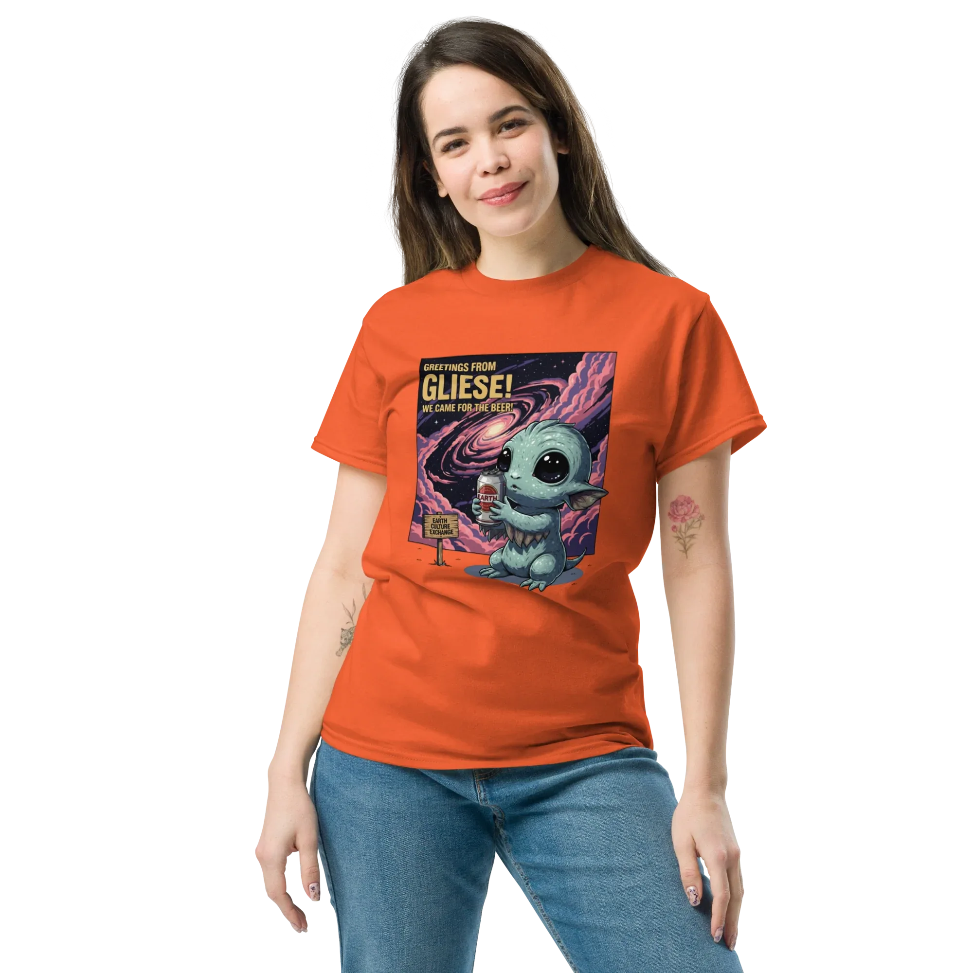 GREETINGS FROM GLIESE unisex t-shirt - - - Printoo Shop