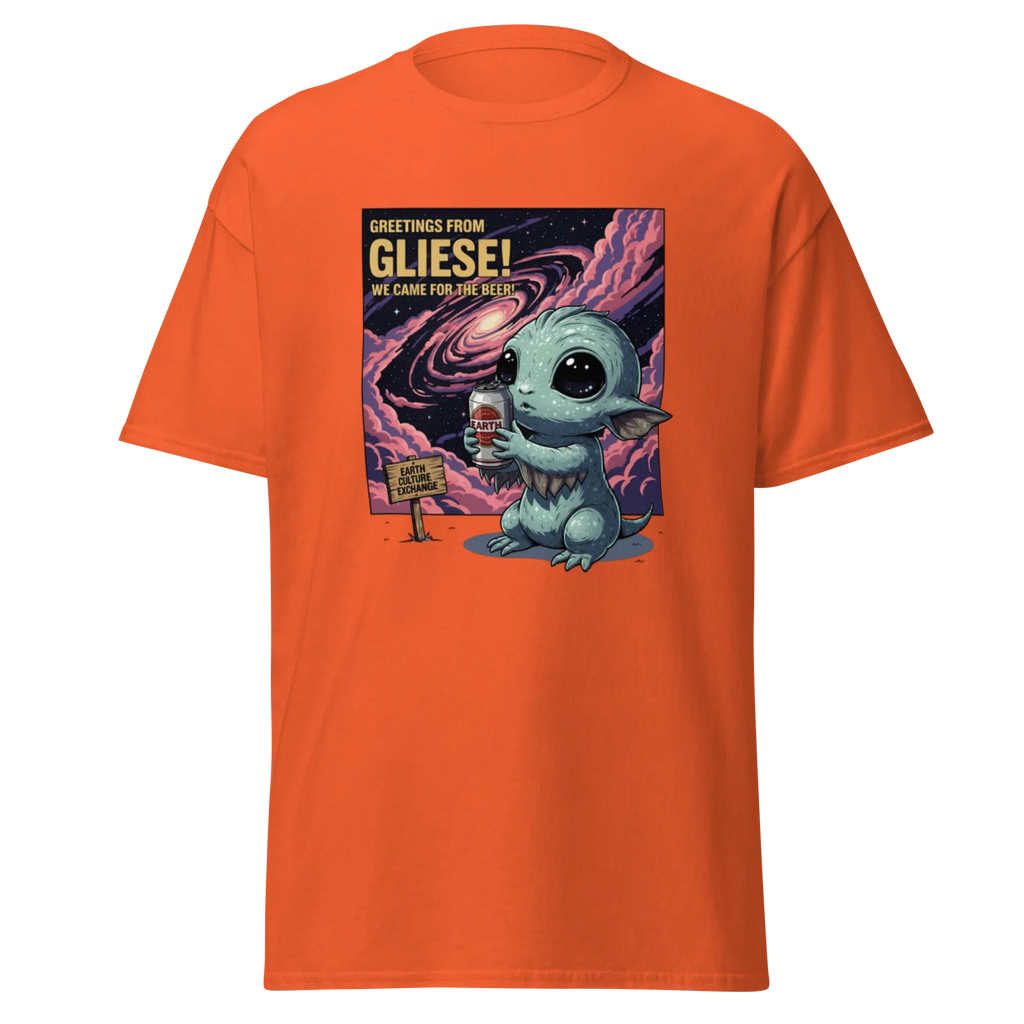 GREETINGS FROM GLIESE unisex t-shirt - - - Printoo Shop