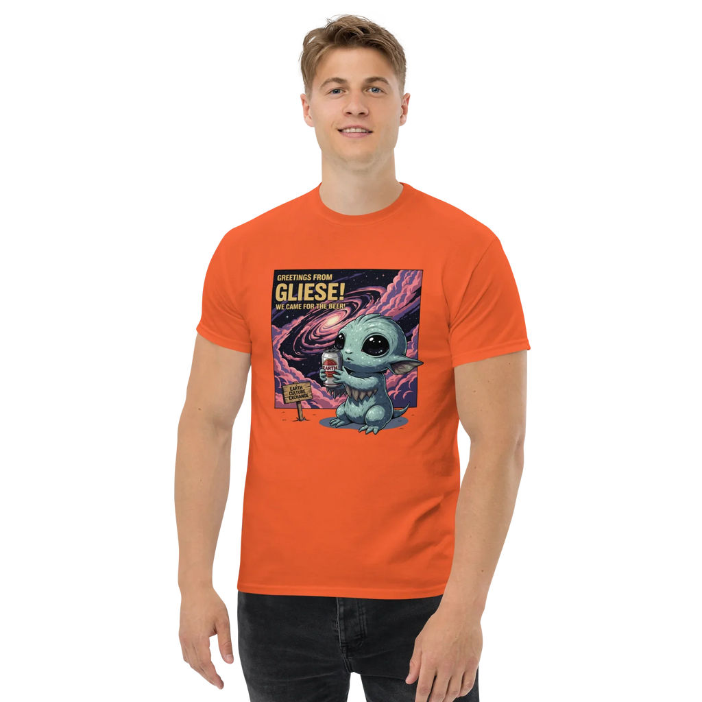 GREETINGS FROM GLIESE unisex t-shirt - - - Printoo Shop