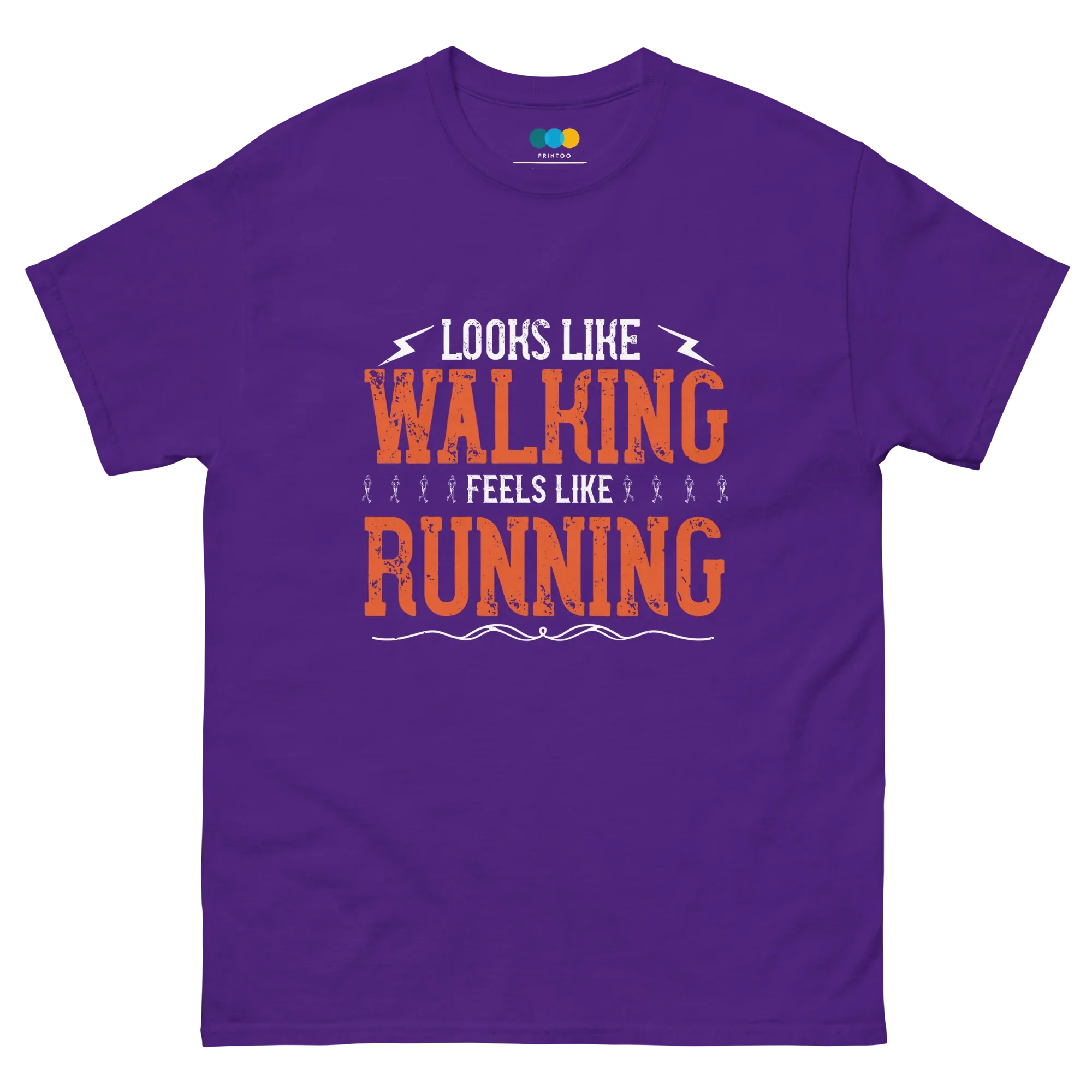 WALK-RUN FUSION unisex t-shirt - - Running - Printoo Shop
