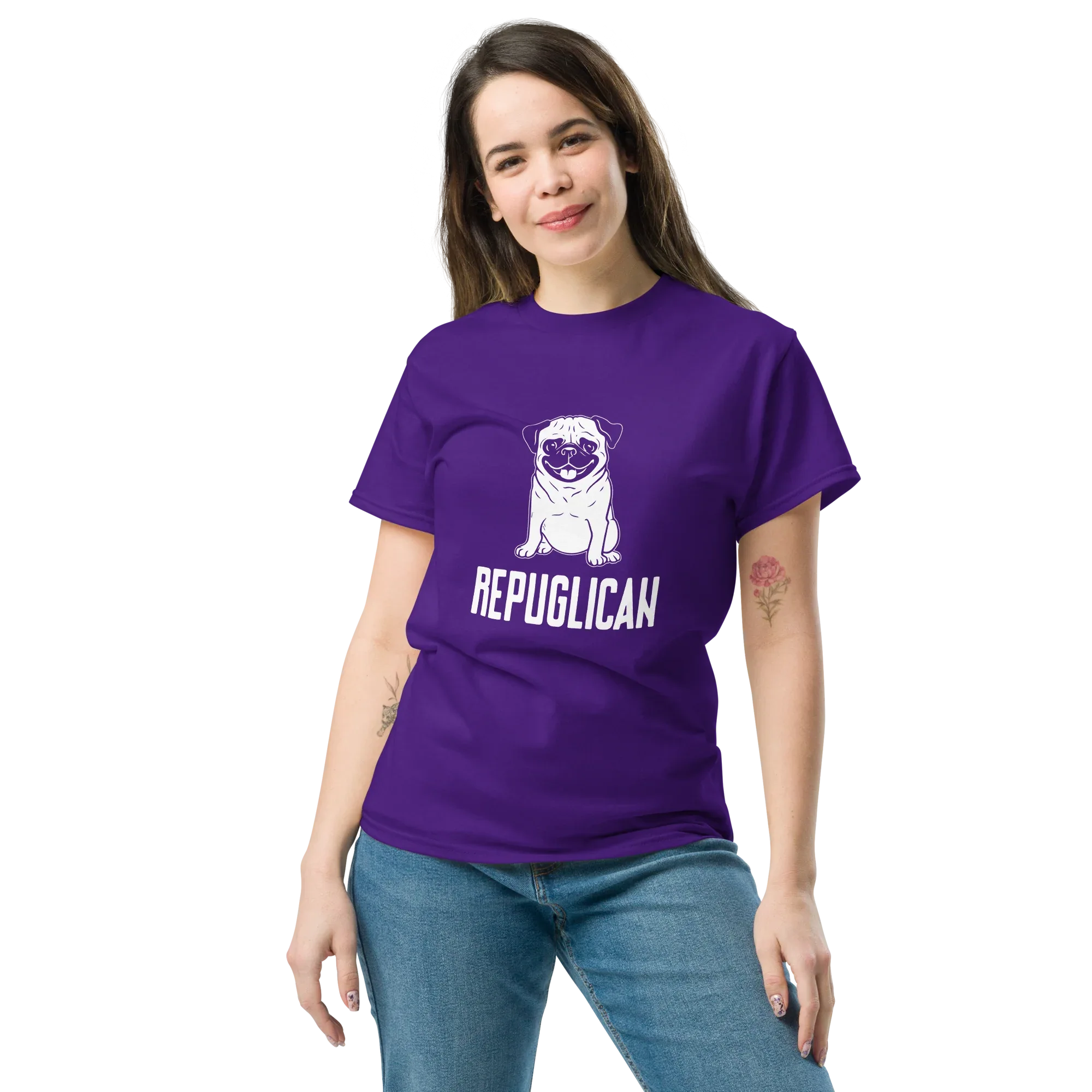 REPUGLICAN unisex t-shirt - - Dogs t-shirt - Printoo Shop
