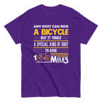 100 MILES unisex t-shirt - Printoo Shop - - bicycle, t-shirt, unisex, Unisex Classic Tee | Gildan 5000