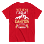 WEEKEND FORECAST unisex t-shirt - - Camping & Outdoor t-shirts - Printoo Shop