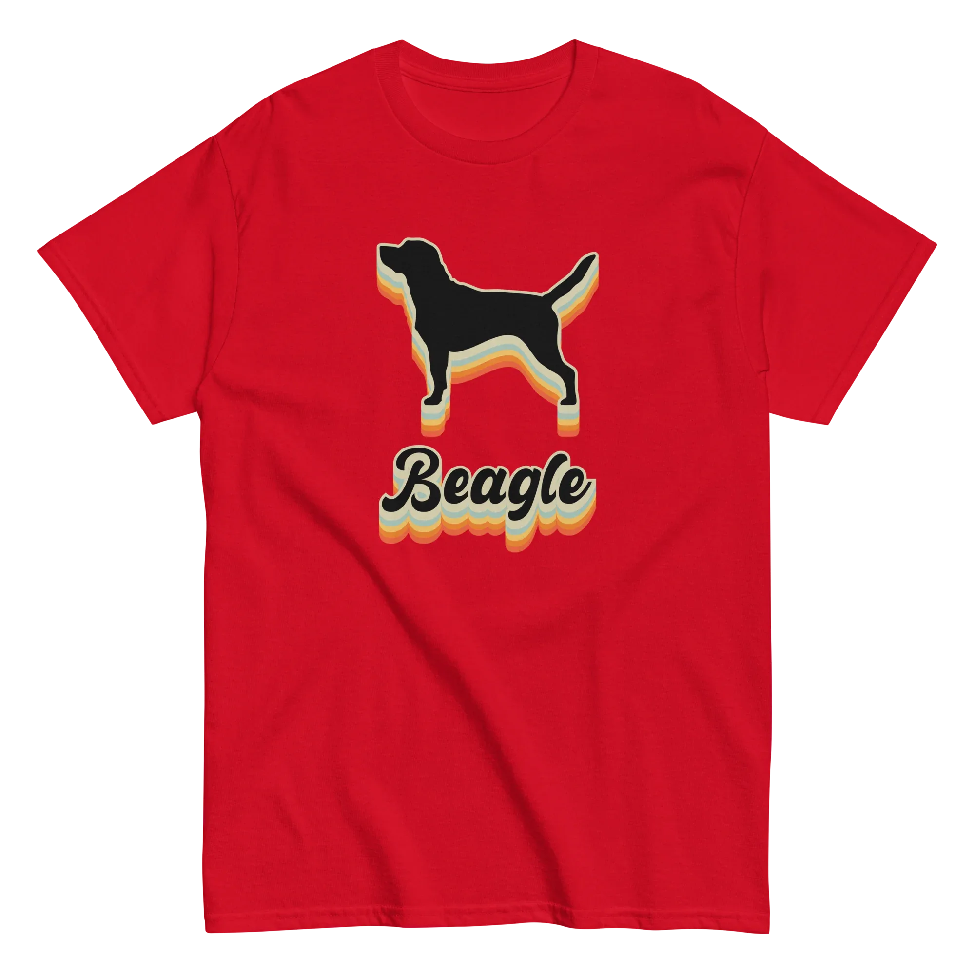BEAGLE DARK unisex t-shirt - Printoo Shop - - dog, Streetwear look, t-shirt, unisex, Unisex Classic Tee | Gildan 5000