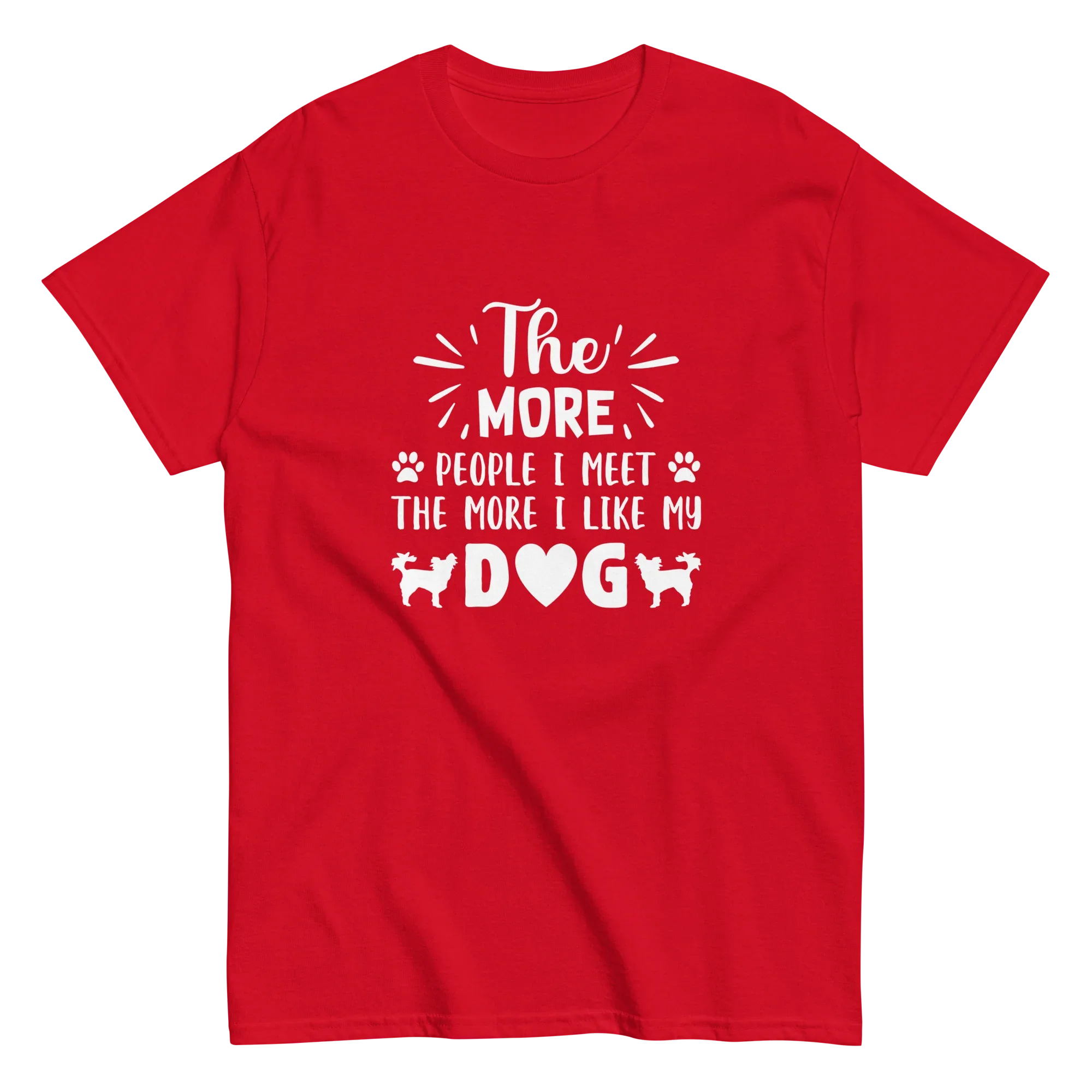 MORE DOG unisex t-shirt - - Dogs t-shirt - Printoo Shop