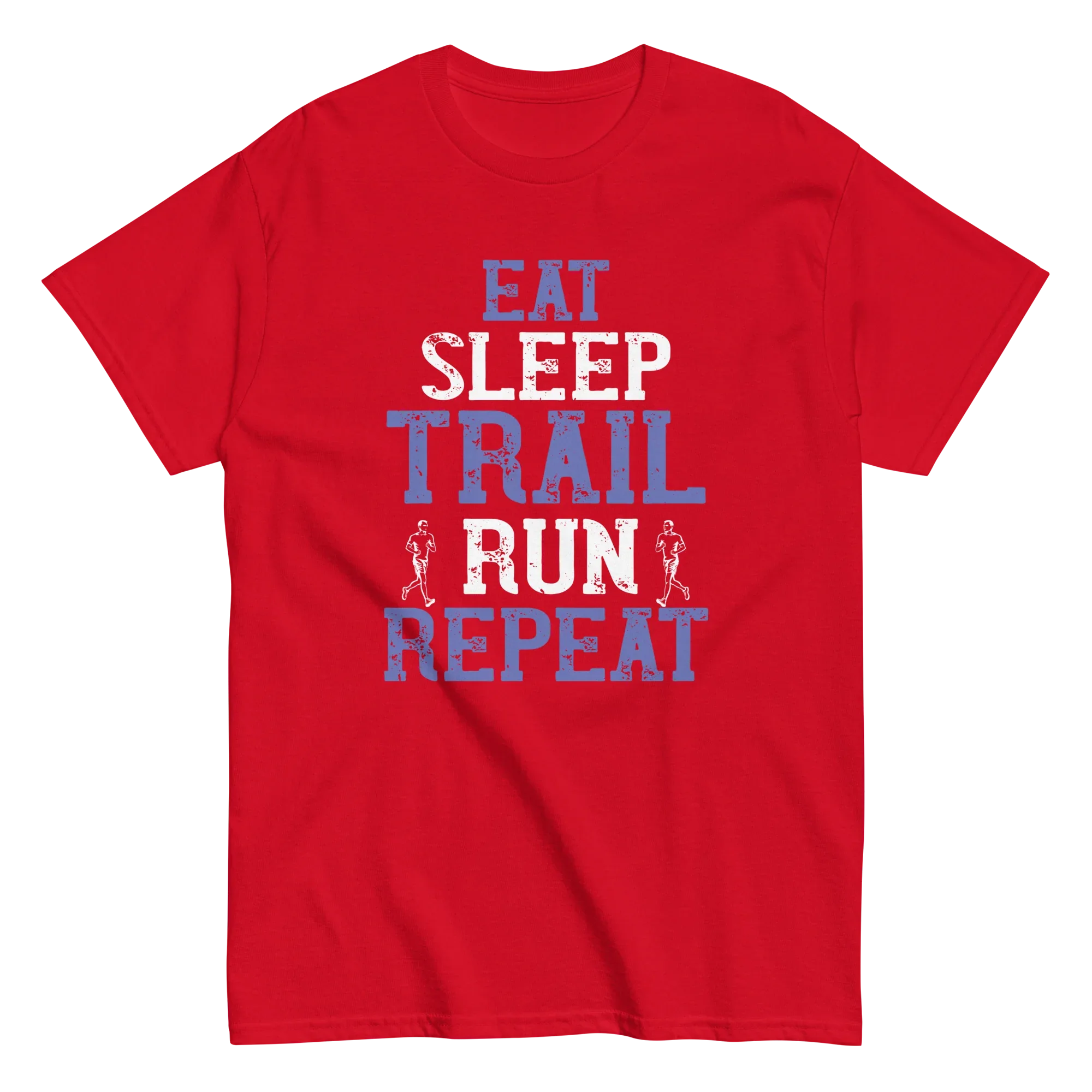 TRAIL RUNNERS MANTRA unisex t-shirt - Maroon / S - Printoo Shop - 7326559_12634