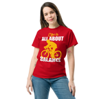 BALANCED LIFE unisex t-shirt - Printoo Shop - - bicycle, t-shirt, unisex, Unisex Classic Tee | Gildan 5000