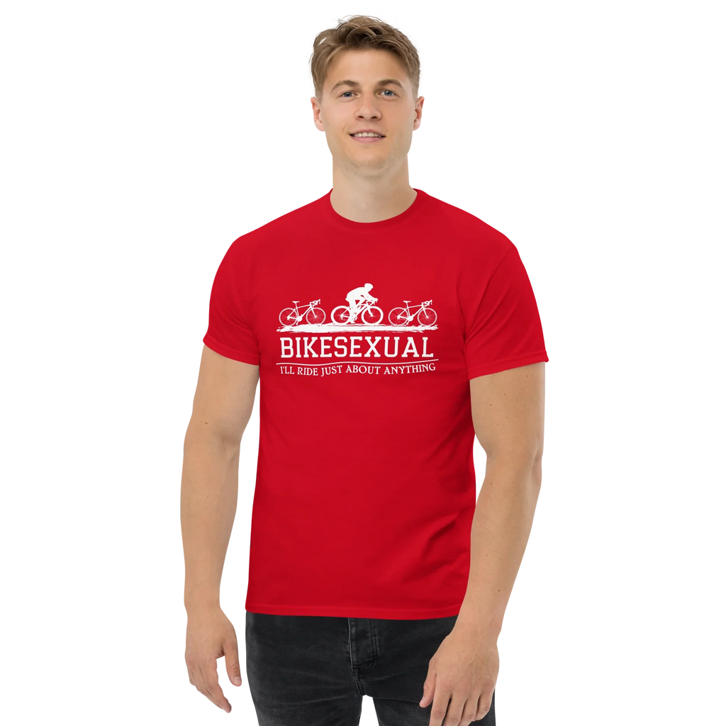 BIKESEXUAL unisex t-shirt - - Bicycle t-shirts - Printoo Shop