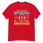 I MAY BE OLD unisex t-shirt - - Music t-shirts - Printoo Shop