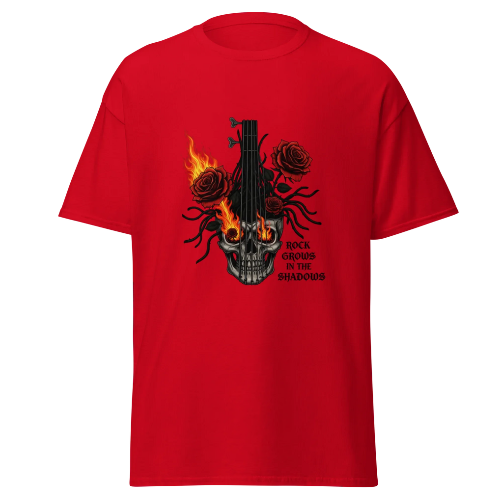 ROCK GROWS IN THE SHADOWS unisex t-shirt - - - Printoo Shop