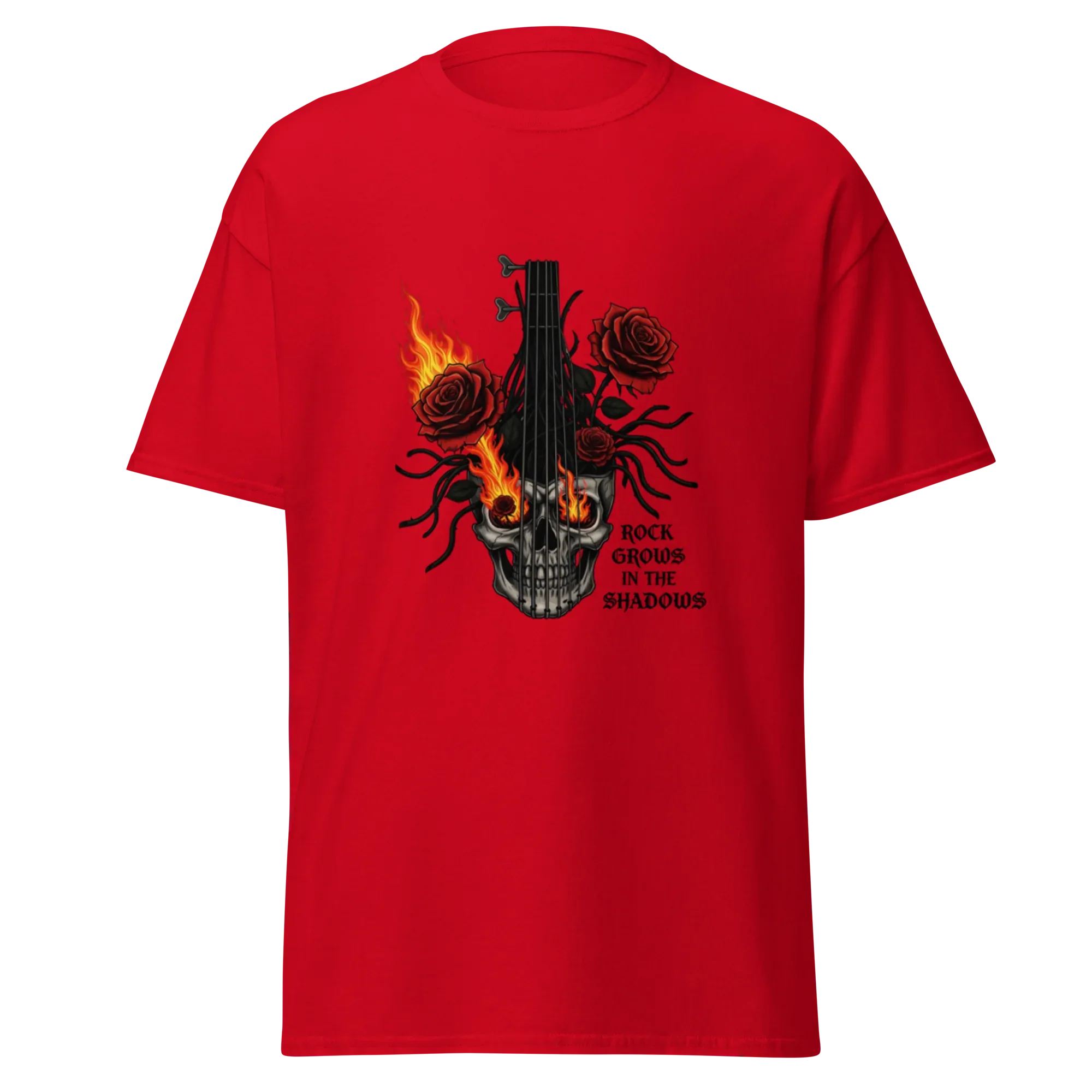 ROCK GROWS IN THE SHADOWS unisex t-shirt - - - Printoo Shop